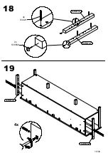 Preview for 19 page of Forte HRKT141 Assembling Instruction