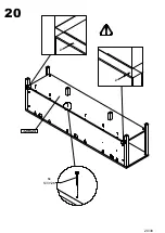 Preview for 20 page of Forte HRKT141 Assembling Instruction