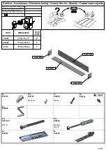 Preview for 5 page of Forte HUDB01 Assembling Instruction