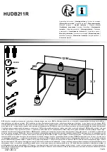 Preview for 1 page of Forte HUDB211R Assembling Instruction