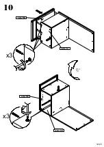 Preview for 12 page of Forte HUDB211R Assembling Instruction