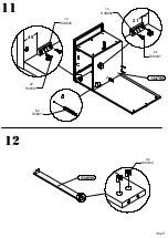 Preview for 13 page of Forte HUDB211R Assembling Instruction