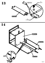 Preview for 14 page of Forte HUDB211R Assembling Instruction