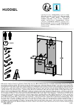 Preview for 1 page of Forte HUDD02L Assembling Instruction