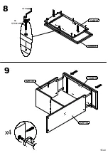 Preview for 15 page of Forte HUDD02L Assembling Instruction