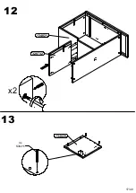 Preview for 17 page of Forte HUDD02L Assembling Instruction