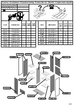 Preview for 4 page of Forte HUDR421R Assembling Instruction