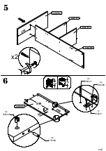 Preview for 8 page of Forte HUDR421R Assembling Instruction