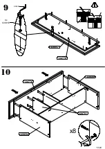 Preview for 10 page of Forte HUDR421R Assembling Instruction