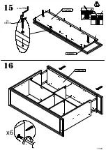 Preview for 13 page of Forte HUDR421R Assembling Instruction