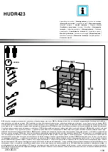 Forte HUDR423 Assembling Instruction preview