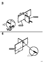 Preview for 8 page of Forte HUDR423 Assembling Instruction