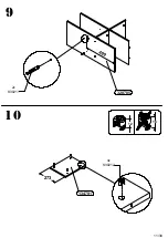 Preview for 11 page of Forte HUDR423 Assembling Instruction