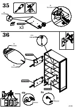 Preview for 28 page of Forte HUDR423 Assembling Instruction