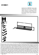 Preview for 1 page of Forte HVNB01 Assembling Instruction