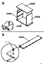 Preview for 8 page of Forte HVNR712 Assembling Instruction