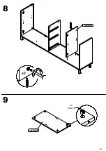 Preview for 12 page of Forte HYTK241L Assembling Instruction