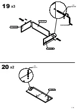 Preview for 21 page of Forte HYTK241L Assembling Instruction