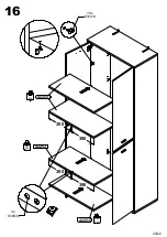 Preview for 20 page of Forte Ice Valley ICVS822 Assembly Instruction Manual