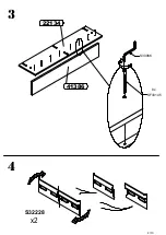 Preview for 4 page of Forte IDNB02 Assembling Instruction