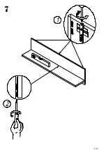 Preview for 8 page of Forte IDNB02 Assembling Instruction