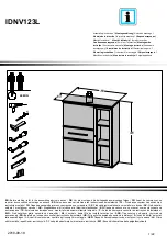 Preview for 1 page of Forte IDNV123L Assembling Instruction