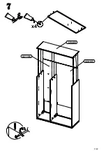 Preview for 8 page of Forte IDNV123L Assembling Instruction