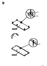 Preview for 10 page of Forte IDNV721R Assembling Instruction