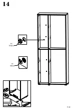 Preview for 15 page of Forte IDNV721R Assembling Instruction