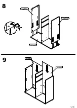 Preview for 12 page of Forte IKLK221 Assembling Instruction