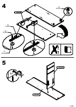 Preview for 10 page of Forte IKLK232 Assembling Instruction