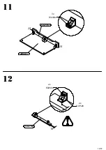 Preview for 12 page of Forte Iloppa 9123664095 Assembling Instruction