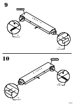 Preview for 11 page of Forte Iloppa TIQL1181 Assembling Instruction