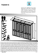 Preview for 1 page of Forte Indianapolis I TIQS851S Assembling Instruction