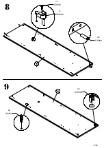 Preview for 9 page of Forte JANDIA JNDS831 Assembling Instruction