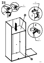 Preview for 18 page of Forte JANDIA JNDS831 Assembling Instruction