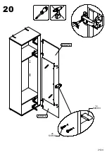 Preview for 21 page of Forte Jerney 5033553760 Assembling Instruction