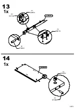 Preview for 14 page of Forte Jerney 6935803370 Assembling Instruction