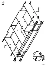 Preview for 15 page of Forte Jupiter JPTS86T Assembling Instruction