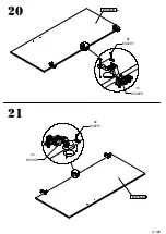 Preview for 21 page of Forte Jupiter JPTS86T Assembling Instruction