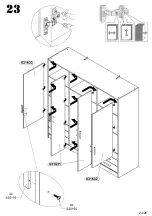 Preview for 23 page of Forte Jupiter JPTS86T Assembling Instruction