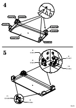 Preview for 10 page of Forte KASHMIR KSMK223 Assembling Instruction