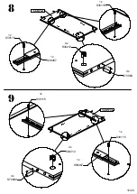 Preview for 12 page of Forte KASHMIR KSMK223 Assembling Instruction