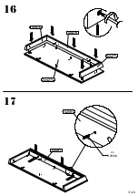 Preview for 17 page of Forte KASHMIR KSMK223 Assembling Instruction