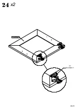 Preview for 24 page of Forte KASHMIR KSMK223 Assembling Instruction