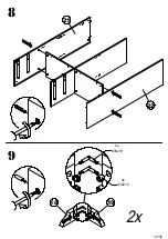 Preview for 12 page of Forte Kashmir KSMS64 Assembling Instruction