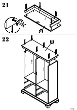 Preview for 19 page of Forte Kashmir KSMS64 Assembling Instruction