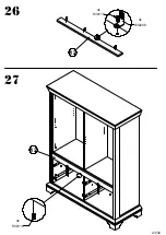 Preview for 23 page of Forte Kashmir KSMS64 Assembling Instruction