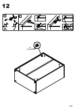 Preview for 13 page of Forte Keflav KFLK322 Assembling Instruction