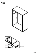 Preview for 14 page of Forte Keflav KFLK322 Assembling Instruction